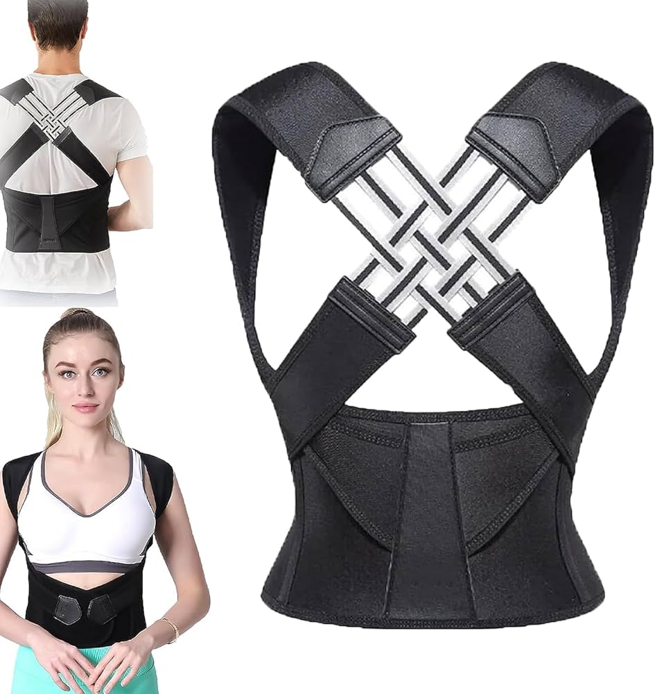 Adjustable Posture Corrector Belt ( For Male Female both Size )