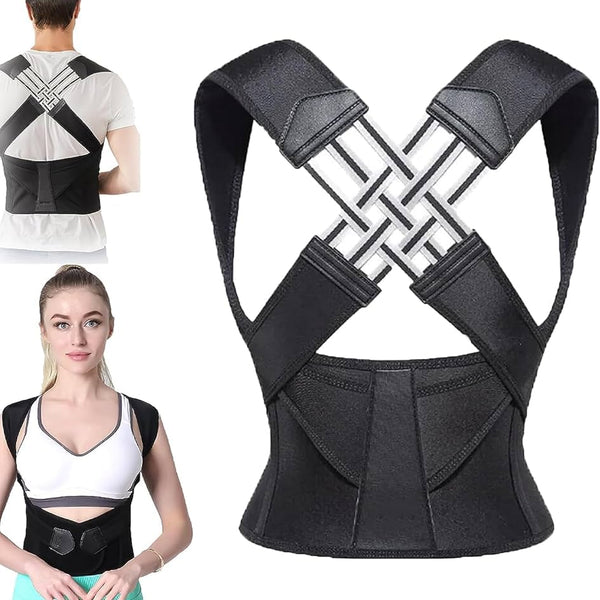 Adjustable Posture Corrector Belt ( For Male Female both Size )