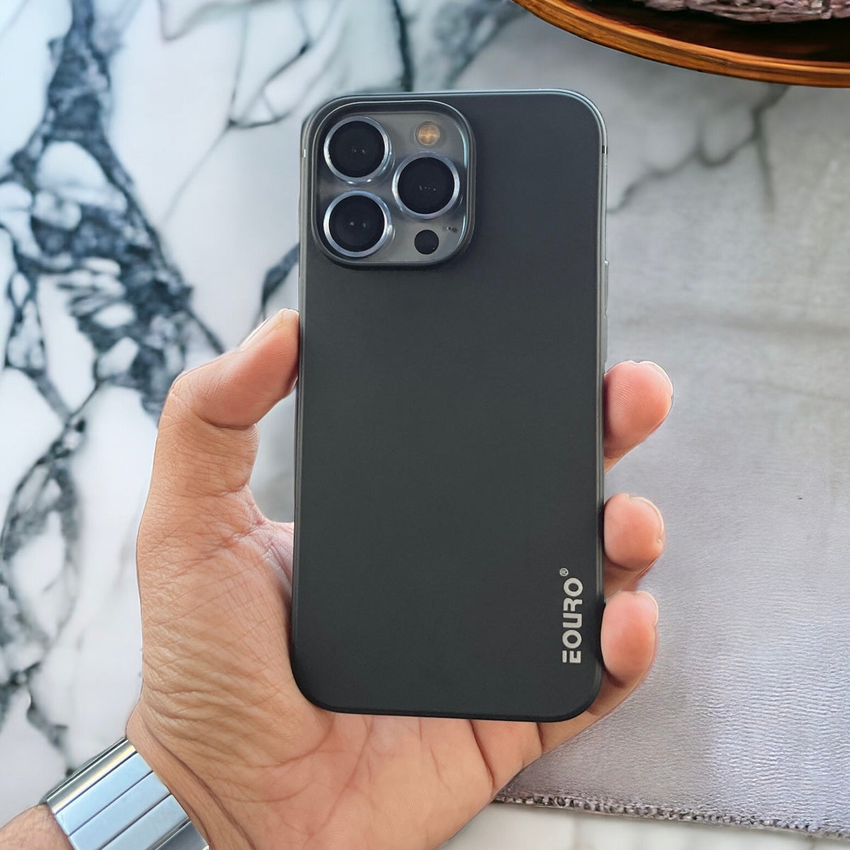 ERO Black Anti Drop Sleek Protective Cover for iPhone and Samsung