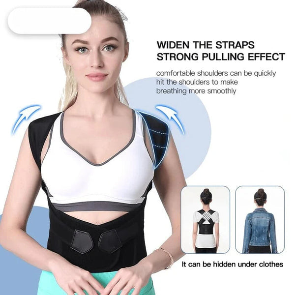 Adjustable Posture Corrector Belt ( For Male Female both Size )