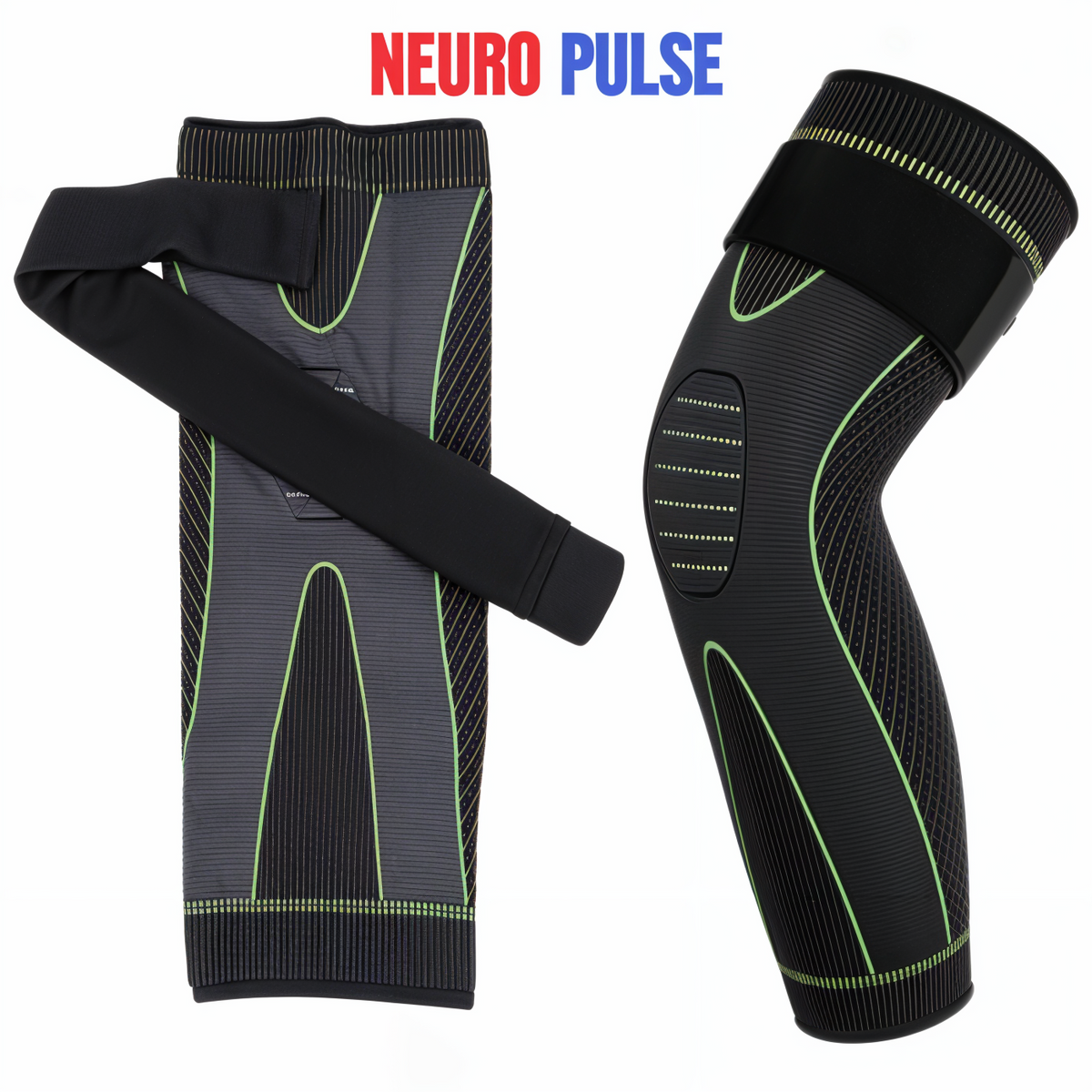 2 Pcs Full Length Wool Knee Warmers