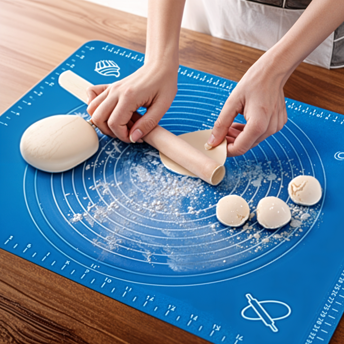 Premimun Silicon Rolling mat - Chapati, Pizza & Baking