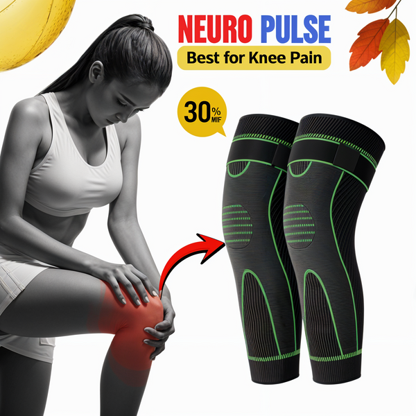 2 Pcs Full Length Wool Knee Warmers