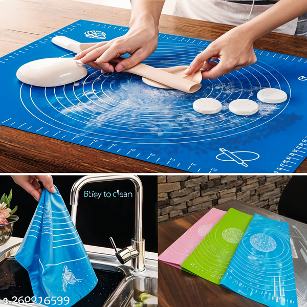 Premimun Silicon Rolling mat - Chapati, Pizza & Baking